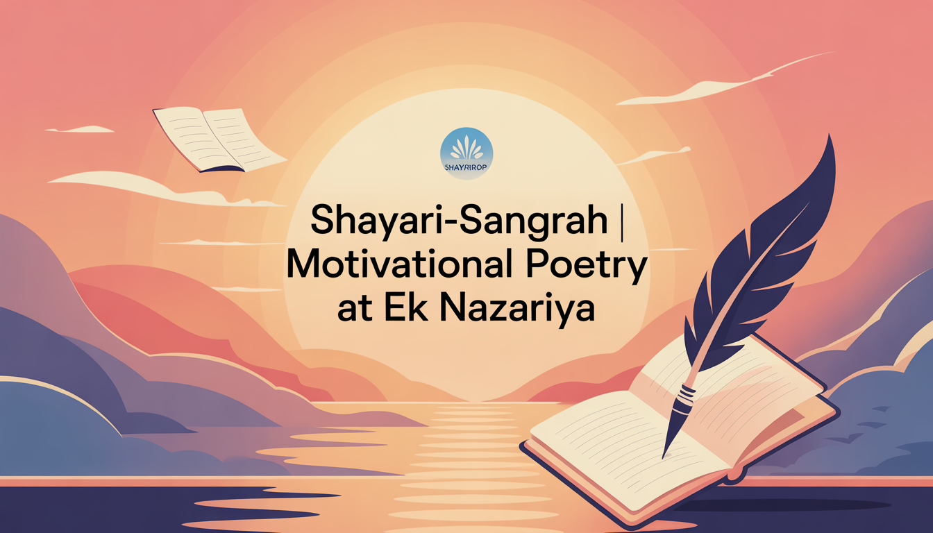 Shayari-Sangrah | Motivational Poetry at Ek Nazariya 