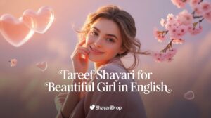Tareef Shayari for Beautiful Girl in English