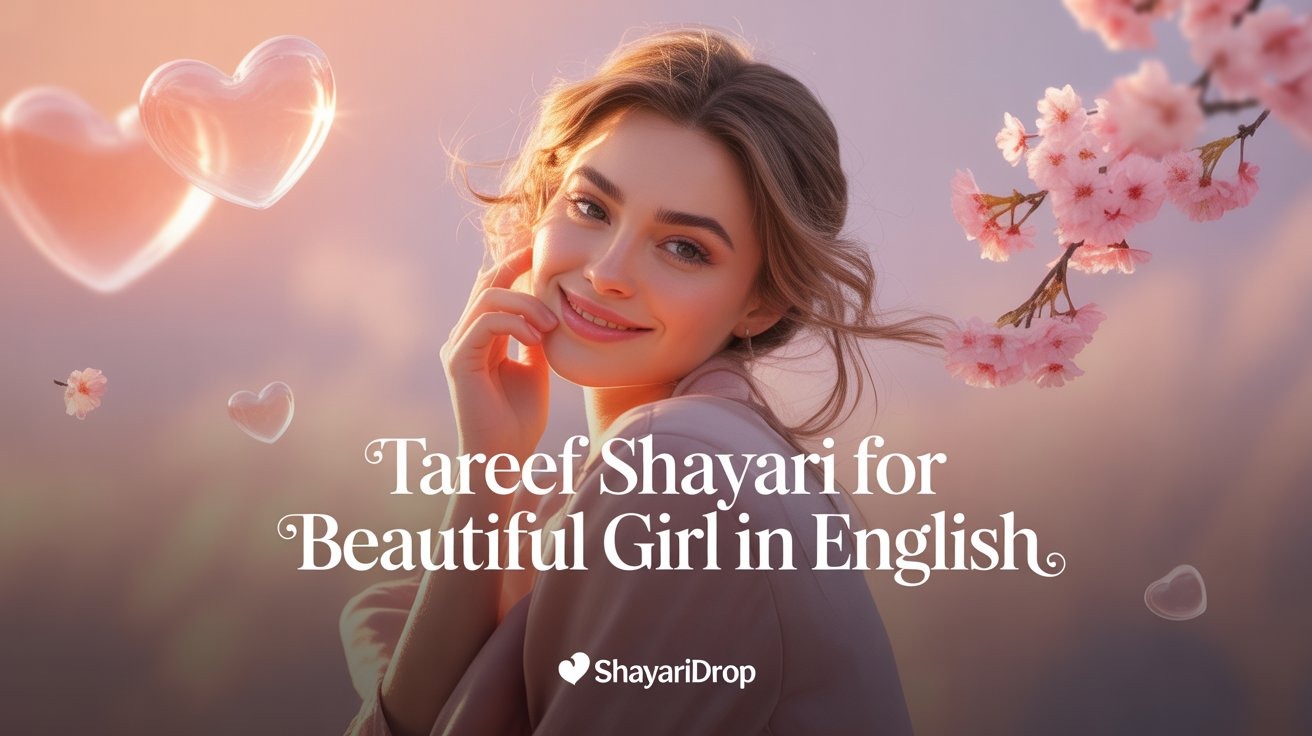 Tareef Shayari for Beautiful Girl in English