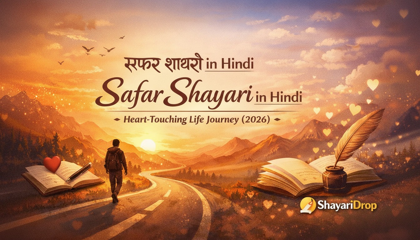 Safar Shayari in Hindi | Heart-Touching Life Journey (2026)