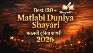 Best 120+ Matlabi Duniya Shayari | मतलबी दुनिया shayari 2026