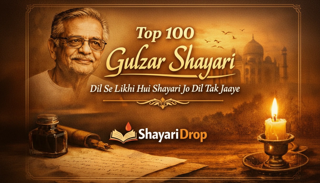 Top 100 Gulzar Shayari | Dil Se Likhi Hui Shayari