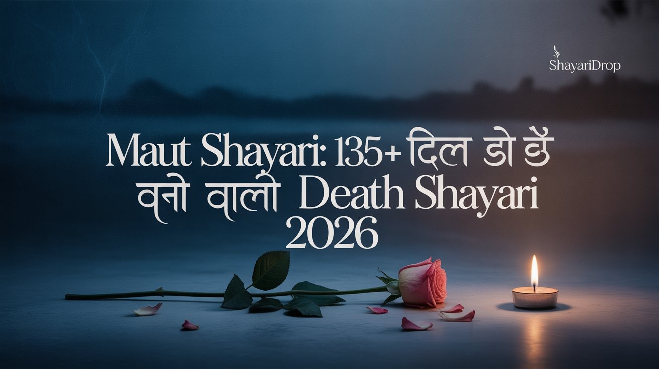 Maut Shayari: 135+ दिल को छू लेने वाली Death Shayari 2026 -