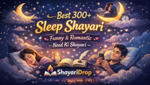 Best 300+ Sleep Shayari | Funny & Romantic Need Ki Shayari 