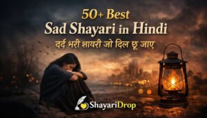 50+ Best Sad Shayari in Hindi | दर्द भरी शायरी जो दिल छू जाए