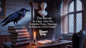 The Raven by Edgar Allan Poe – Complete Poem, Meaning & Analysis (2026 Guide)