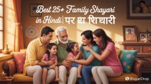 Best 25+ Family Shayari in Hindi | परिवार पर शायरी 