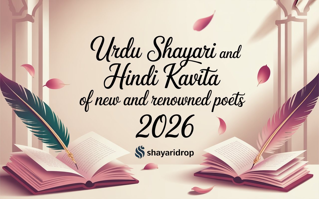 Urdu Shayari and Hindi Kavita of New and Renowned Poets 2026