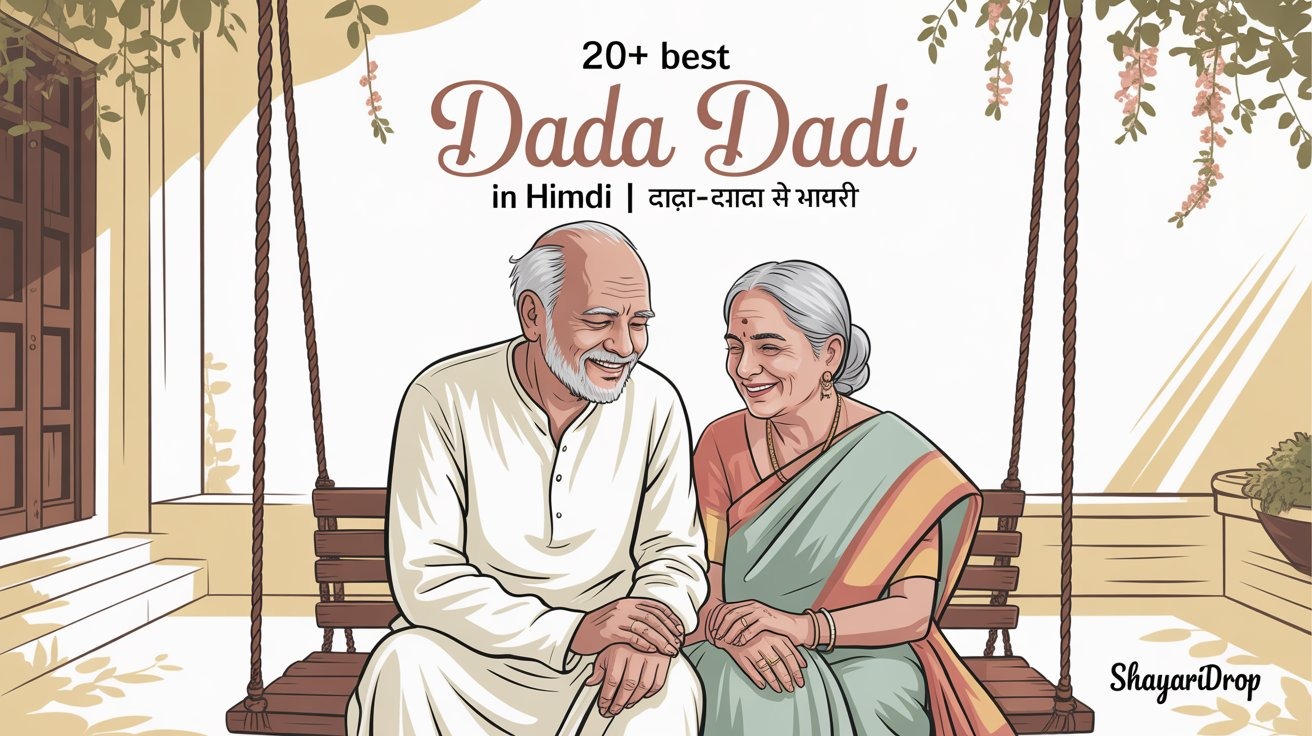 20+ Best Dada Dadi Shayari in Hindi | दादा-दादी पे शायरी 