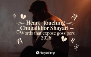 Heart-Touching Chugalkhor Shayari – Words That Expose Gossipers 2026