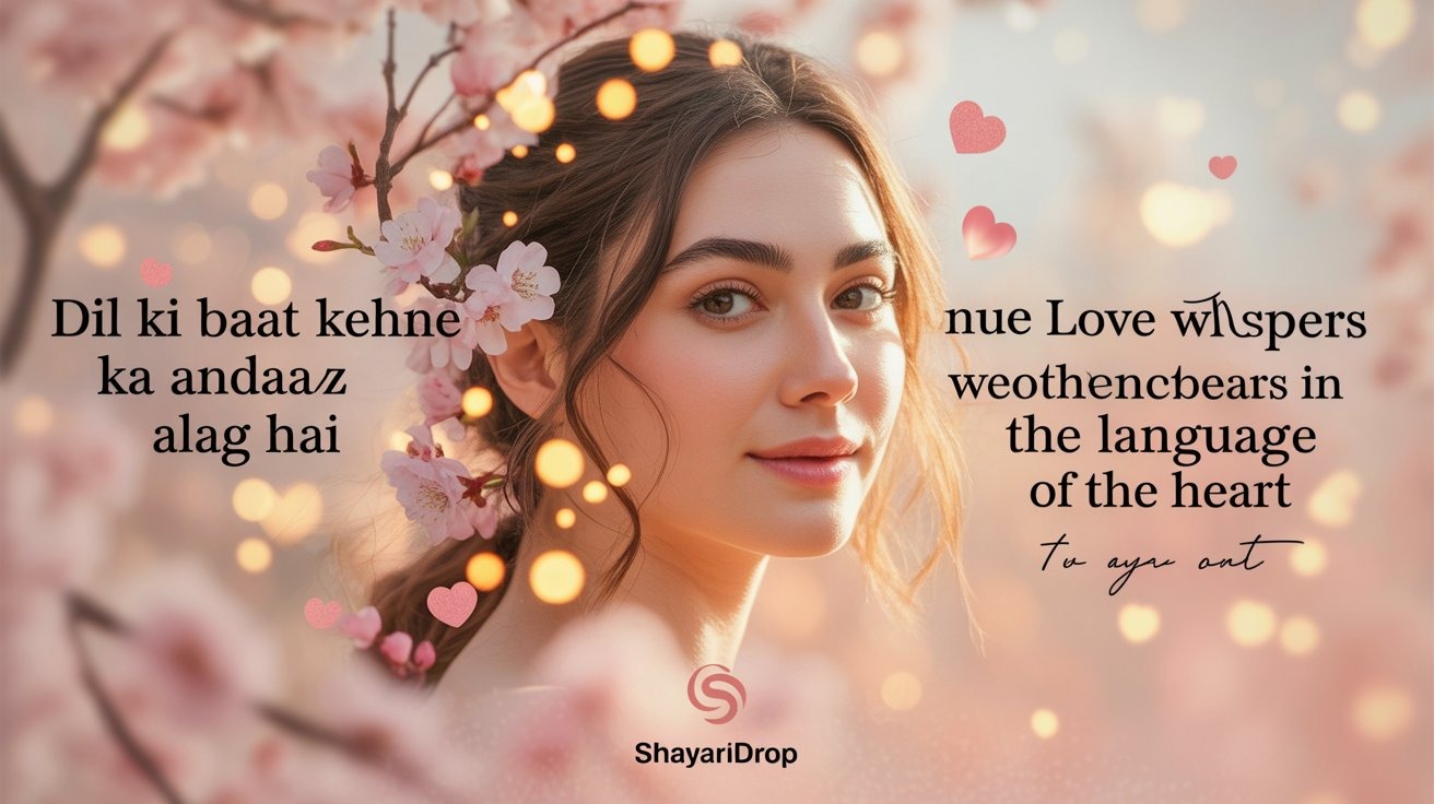 Best romantic shayari on beautiful face in english and hindi