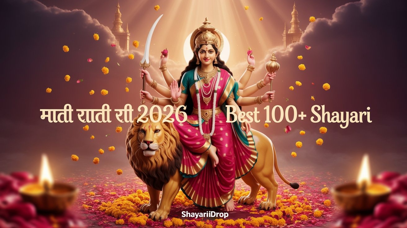 Best 100+ Mata Rani Shayari in Hindi | माता रानी शायरी 2026