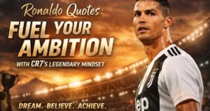 Ronaldo Quotes: Fuel Your Ambition with CR7’s Legendary Mindset