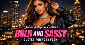 Baddie Instagram Captions: Bold and Sassy Quotes for Your Feed